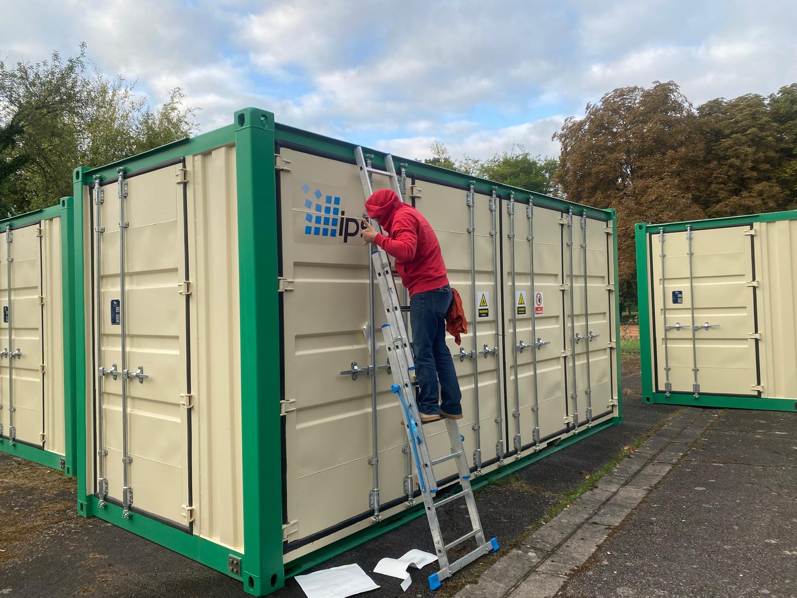 Chantier solaire autonome